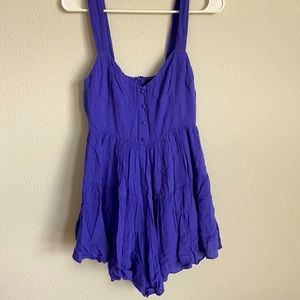 Forever 21 Purple mini romper